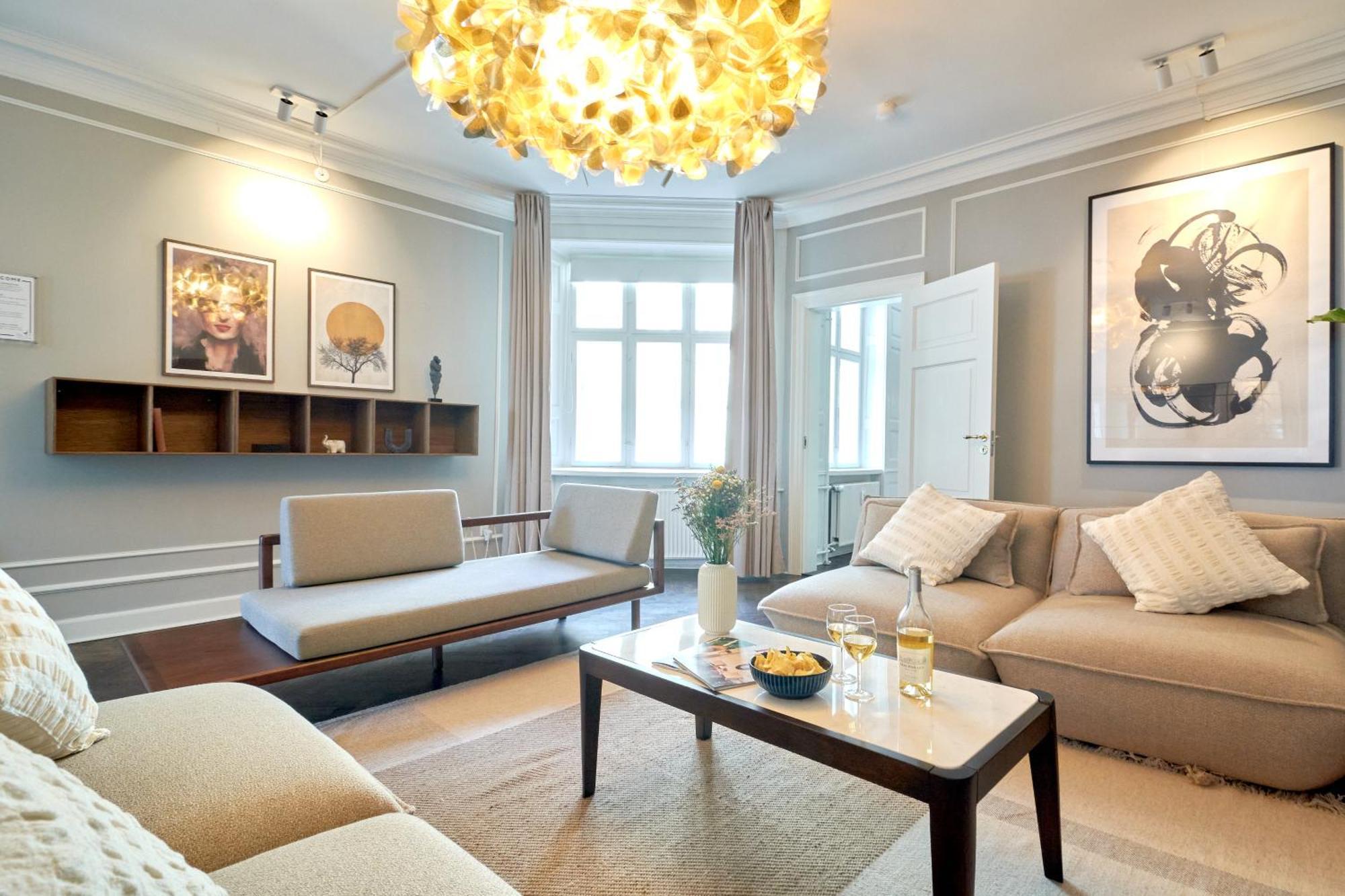 220Sqm Designer Apt - Copenhagen City Center - Private Balcony Exterior foto