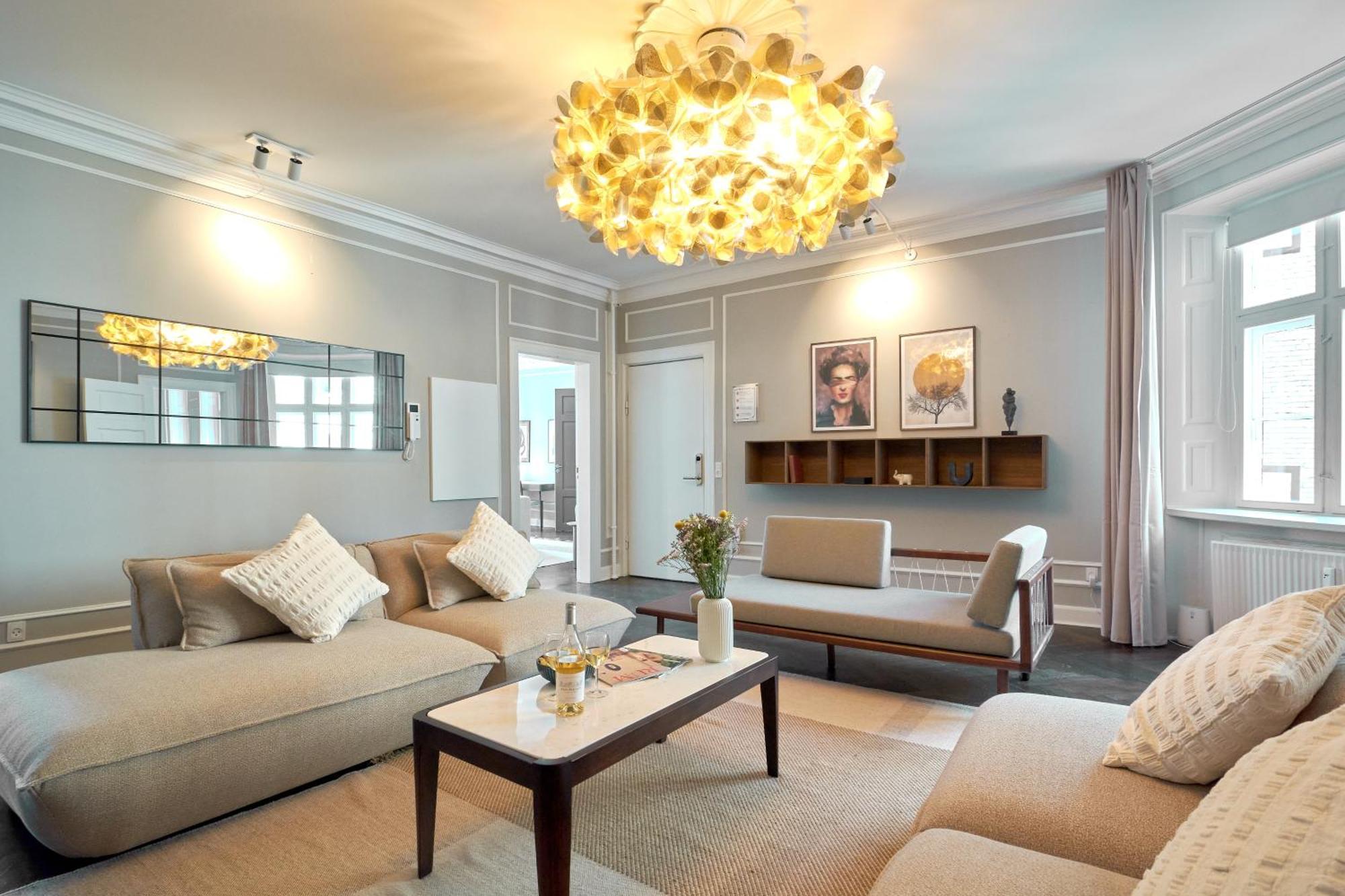 220Sqm Designer Apt - Copenhagen City Center - Private Balcony Exterior foto
